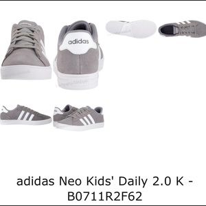 Boys Adidas NEO Daily suede sneakers